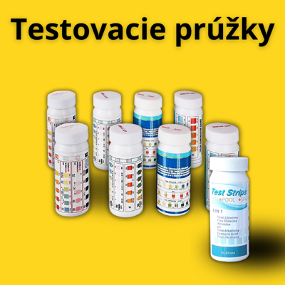 Testovacie prúžky pre rýchlu informáciu o stave vody