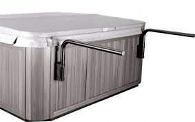 Polica na vírivkový termokryt COVER SHELF, presun termokrytu na konštrukciu Polica na vírivkový termokryt COVER SHELF, presun termokrytu na konštrukciu