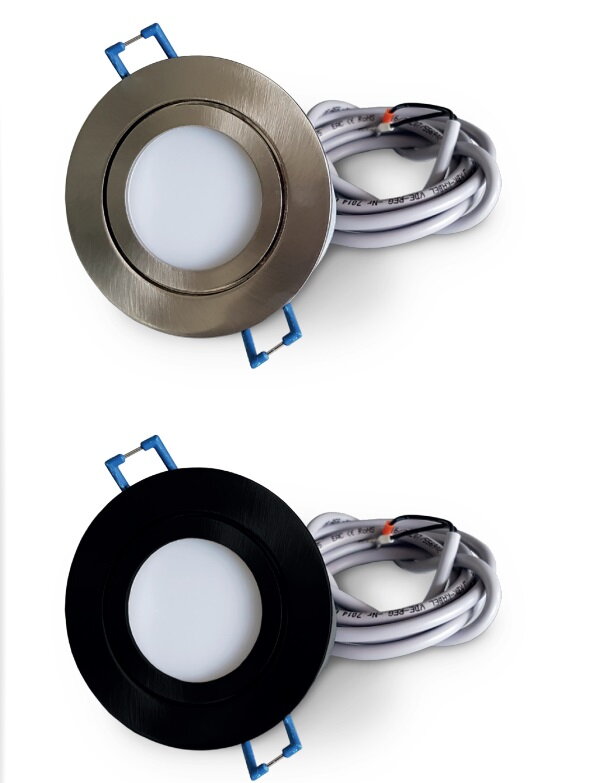 Svetlo do parnej sauny LED biele Ø 84mm Svetlo do parnej sauny LED biele Ø 84mm