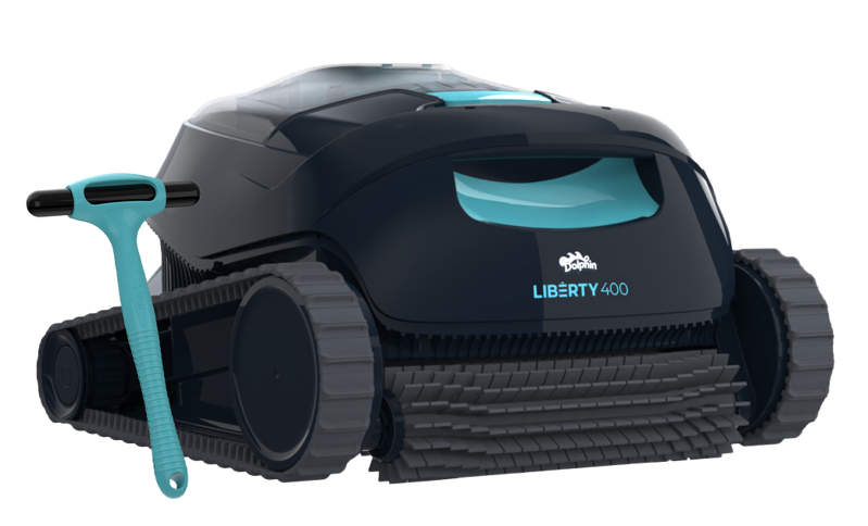 DOLPHIN LIBERTY 400, bezkáblový bazénový vysávač AKU DOLPHIN LIBERTY 400, bezkáblový bazénový vysávač AKU