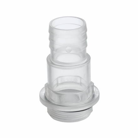 Hadicový tŕň 1 1/2&quot; k bazénovej hadici 38mm TRANSPARENT