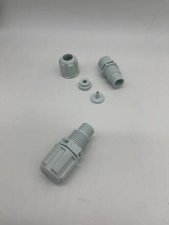 Vstrekovací ventil pre bazénovú automatiku: 3/8&quot; + 1/2&quot;