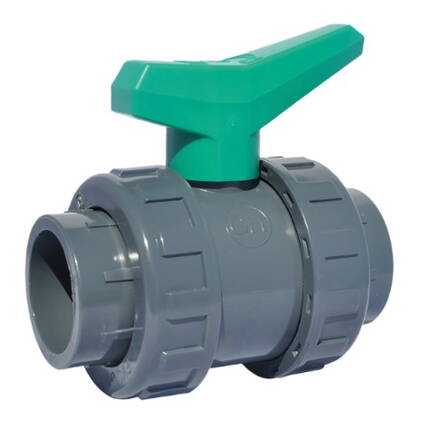 Guľový ventil na lepenie 63mm CH PVC-U PN16
