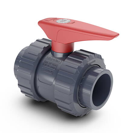 Bazénový guľový ventil 50mm 1 1/2&quot; PTFE
