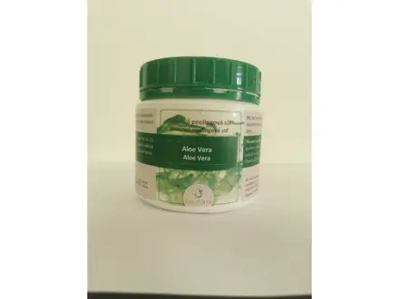 Saunová peelingová soľ 500 g na saunovanie aloe vera