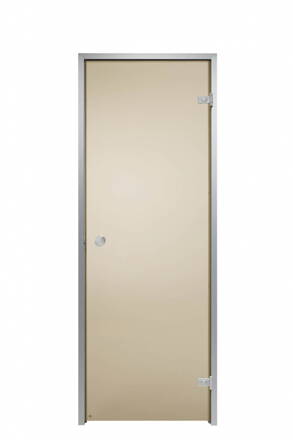 Dvere do parnej sauny 690 x 1990 mm - bronzové sklo