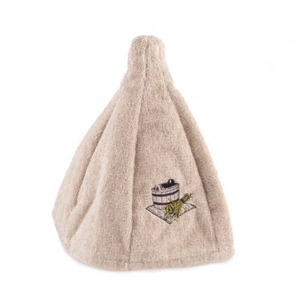 Čiapka do sauny BEIGE unisex