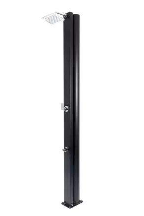 Solárna sprcha CRM 30 l Black so sprchou na nohy