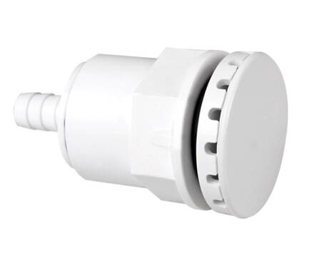 Vzduchová tryska BALBOA biela 3/8&quot; AIR INJECTOR pre vírivky