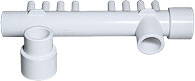 Rozdelovač 1″ x (8) 3/8″ pre vírivky a hydromasážne vane