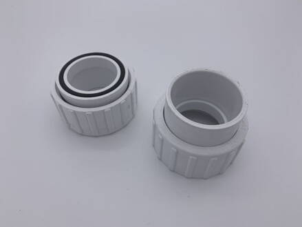 Príruba na čerpadlo 2,5&quot; pre vírivky a hydromasážne vane (1 ks)