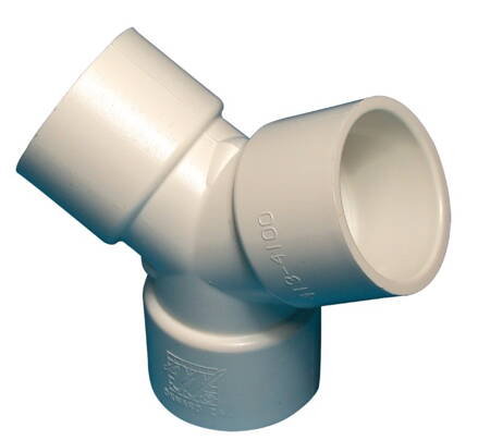 Y kus 1&quot; PVC rozvody pre vírivky a whirlpooly