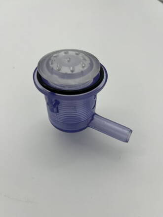 Vzduchová tryska transparent 3/8&quot; pre vírivky a whirlpooly