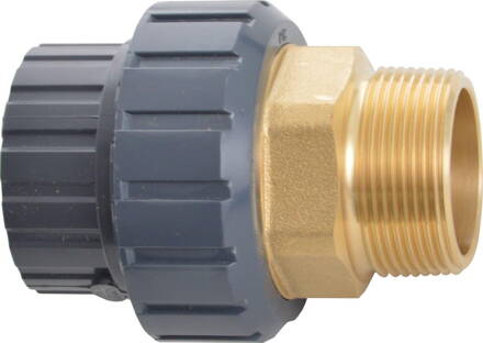 PVC tvarovky - Tvarovky 32 x 1&quot; ext. mosadz