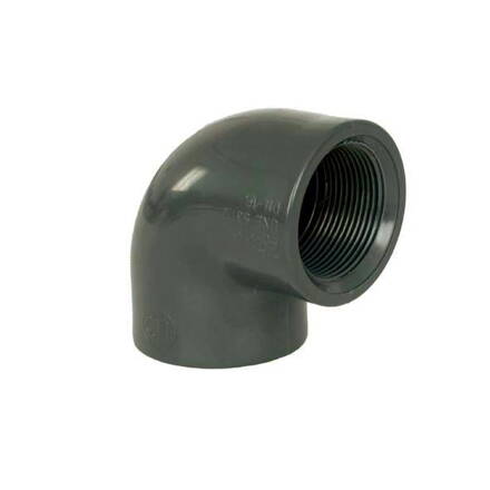 PVC tvarovka - uhol 90° 20 x 1/2&quot; int.