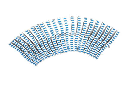 Rolovací rošt ONDA - flexi, šírka 250 mm, výška 35 mm, dĺžka 500 mm