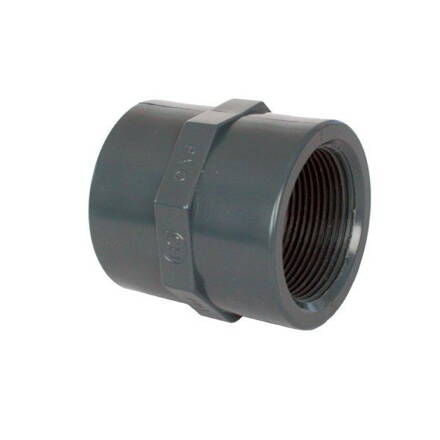 PVC tvarovka - Mufna 75 x 2 1/2&quot;