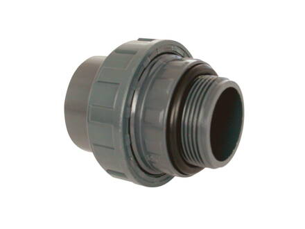 PVC tvarovky - tvarovky 50 x 1 1/2&quot; ext., s o-krúžkom