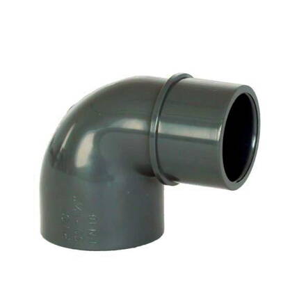 PVC tvarovka - uhol 90° 63 int. x 63 ext.
