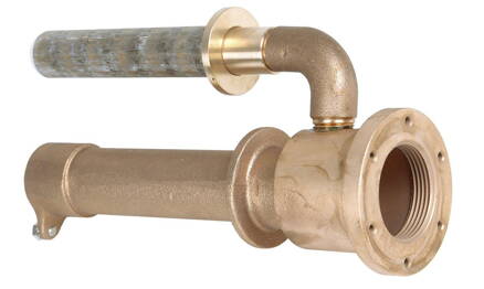 Priechod cez stenu 1 1/2&quot;, pre hydromasážnu trysku