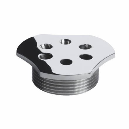 Vstupná časť dýzy VAMILA z nehrdzavejúcej ocele 6x 8 mm - šikmá
