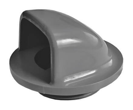 Vstupná dýza - plášť R 11/2&quot; ABS - sivá (RAL 7037)
