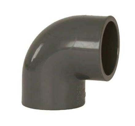 PVC tvarovka - uhol 90° 63 mm
