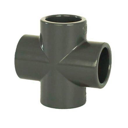 PVC tvarovka - kríž 32 mm