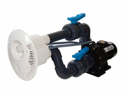 V-JET protiprúd 84 m3/h, 400 V, 4,0 kW, pre fóliové a prefabrikované základné rúry d= 75 mm