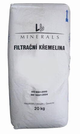 Filtračný oxid kremičitý pre DE filtre (20 kg)