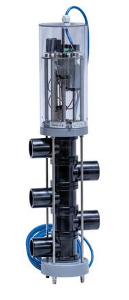 Motorizovaný 5-cestný čistiaci ventil STARWAY -- &#216;50 mm; 125 mm rozstup