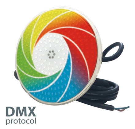 LED žiarovka Flat RGB 23W - DMX
