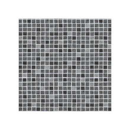 AVfol Decor Protišmyková úprava - mozaika sivá; šírka 1,65 m, 1,5 mm, návin 20 m
