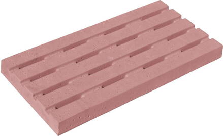 Dekorácia - mriežka 500 x 250 x 40 mm -- povrch PINK hladký