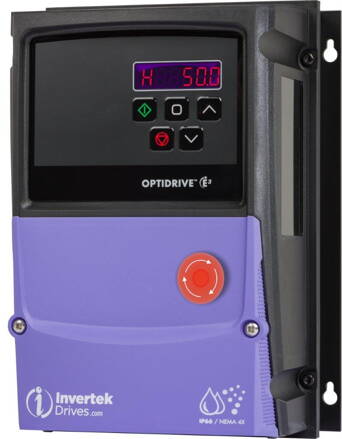 Frekvenčný menič OPTIDRIVE E3 - 18,5kW; 39A; 3x 400V / 3x 400V; IP66