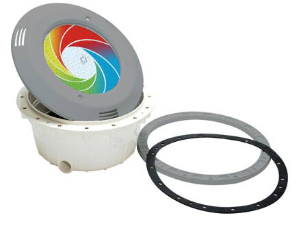 VA LED svetlo &quot;PF&quot; - 16W, RGB; pre fóliové bazény, svetlosivé