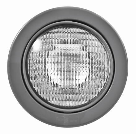 Svetlo MTS 300 W - ABS plast, vo fólii (sivá - RAL 7037)