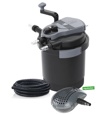 Heissner tlaková filtračná súprava s čerpadlom 2200 l/h, UV 7W, do 4 m³ HLF4000-00