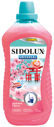 SIDOLUX Universal SODA POWER JAPANESE CHERRY Objem: 1 l