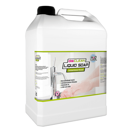 H2O COOL Antibakteriální mýdlo disiCLEAN LIQUID SOAP Objem: 5 l