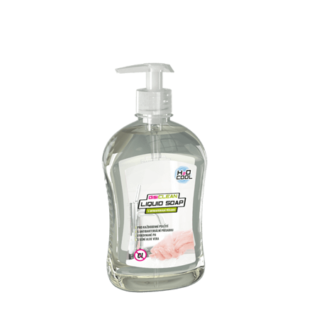 H2O COOL Antibakteriálne mydlo disiCLEAN LIQUID SOAP Objem: 0,5 l