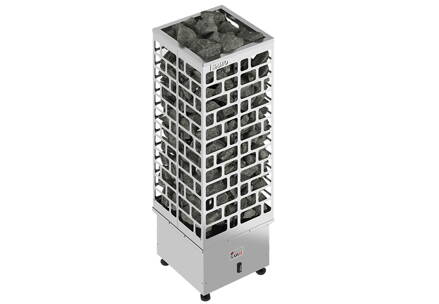 Saunové kachle CUBOS 4,5 kW (je potrebné dokúpiť ovládací panel Saunova 2.0)