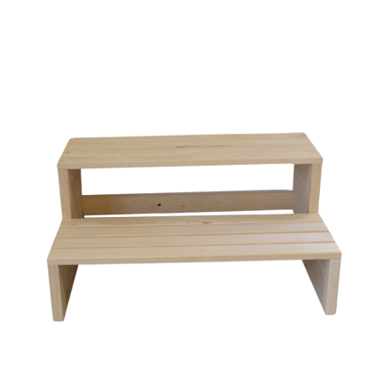 Vírivé schodisko NATURAL - 2 stupne, šírka 100 cm
