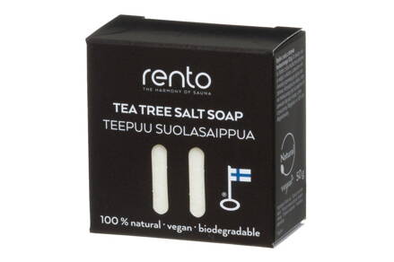 RENTO Saunové soľné mydlo 50g - Tea Tree