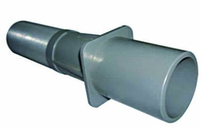 Priechod cez ABS stenu 50 mm x ext 2 / 300 mm