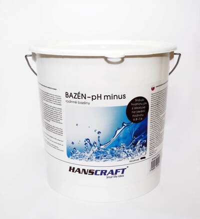 HANSCRAFT POOL - pH mínus - 4,5 kg