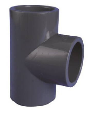 T-kus 90° lepidlo/lepidlo - priemer 160 mm