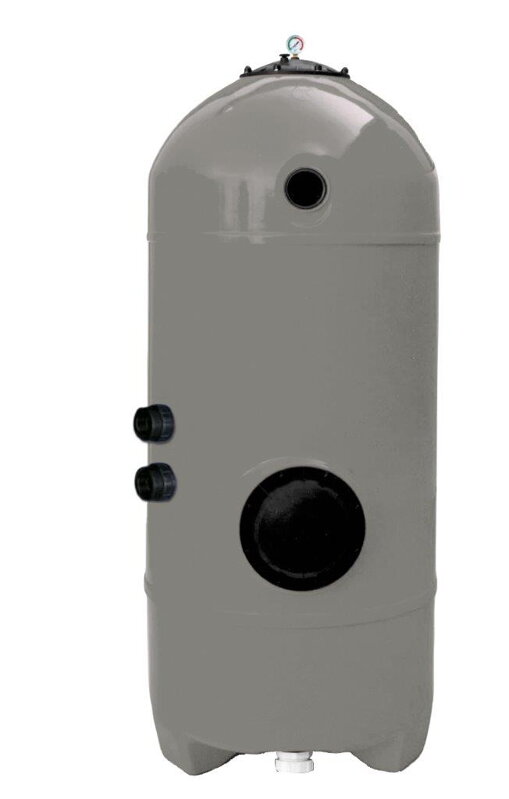 Filtračná nádoba San Sebastian s filtračným krížom - Ø 640 mm; hĺbka lôžka 1,0 m; bez 6-cestného ventilu Filtračná nádoba San Sebastian s filtračným krížom - Ø 640 mm; hĺbka lôžka 1,0 m; bez 6-cestného ventilu