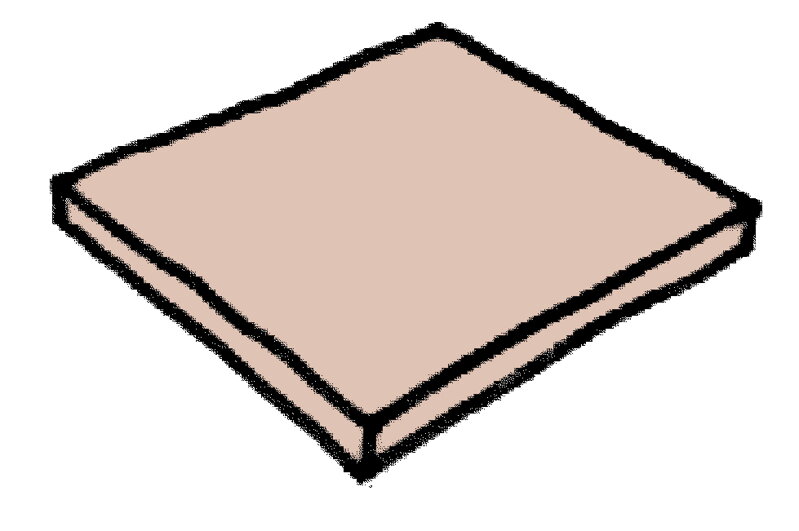 Dlaždica Sahara - ružová - štvorcový diel 500x500x25mm, 1m2 Dlaždica Sahara - ružová - štvorcový diel 500x500x25mm, 1m2