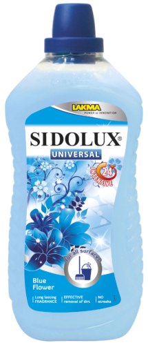 SIDOLUX UNIversal SODA POWER BLUE FLOWER, 1l SIDOLUX UNIversal SODA POWER BLUE FLOWER, 1l